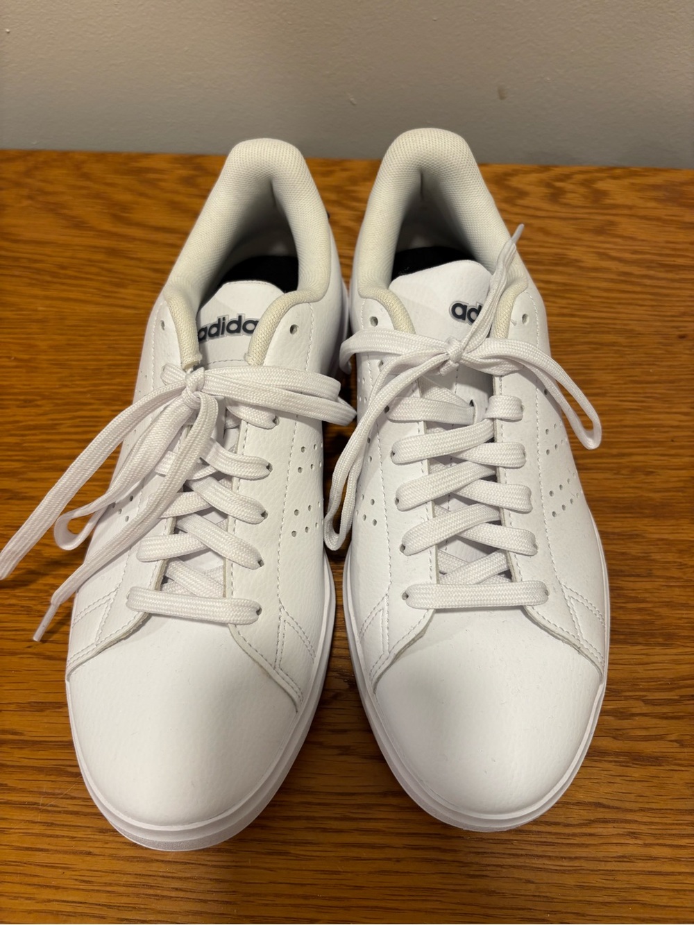 adidas Women’s White Casual Leather Sneakers